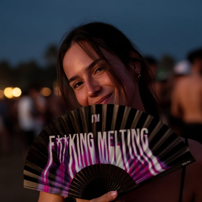 Hand Fan F*CKING MELTING