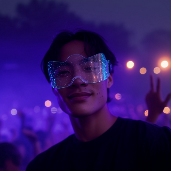 LED Visor Glasses