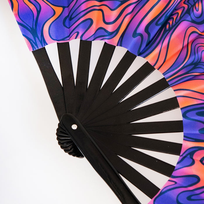 UV Hand Fan WAVES