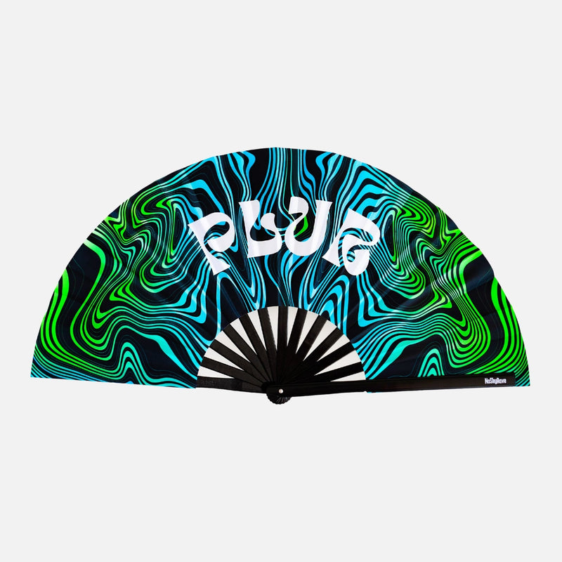 UV Hand Fan PLUR