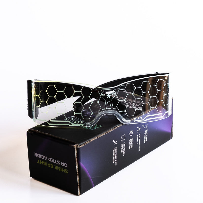 LED Honeycomb Glasses